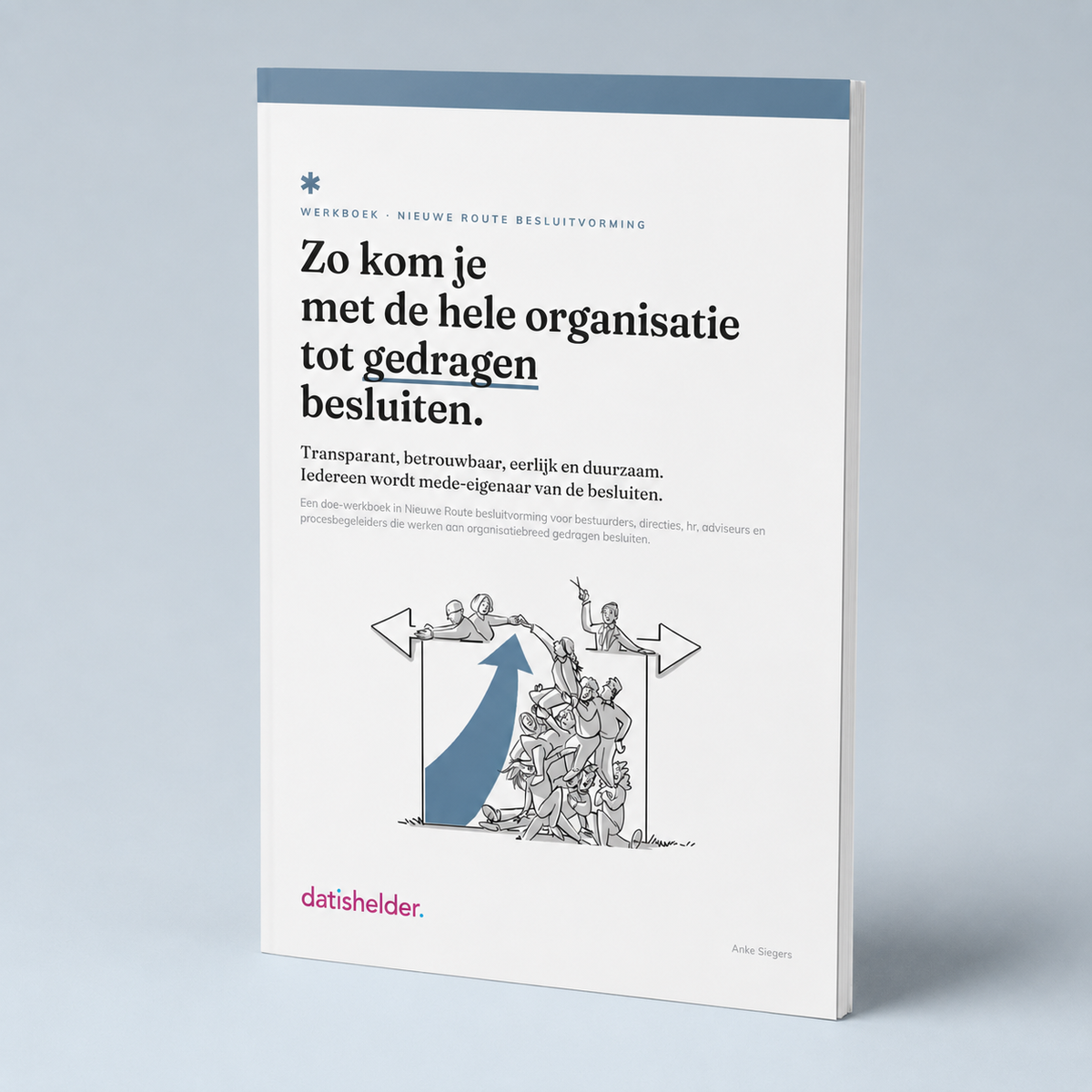 Cover werkboek Met de organisatie