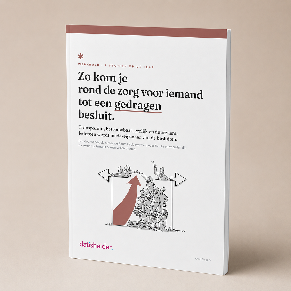 Cover werkboek Rond de zorg voor iemand (naasten)